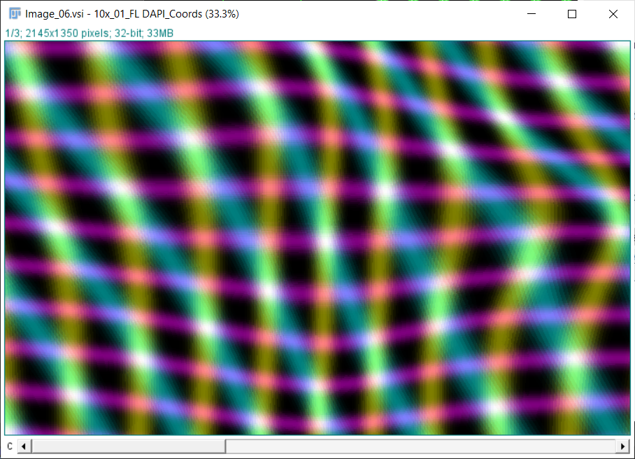 Atlas coordinates image