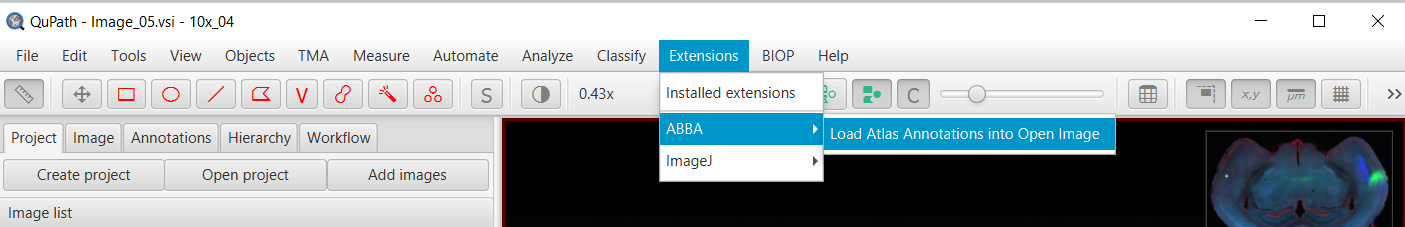 Load annotation