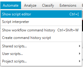 show qupath script editor